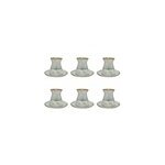 Tasses � th� filet dor� - lot de 6