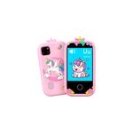 T�l�phone pour enfants avec 18 jeux et apprentissage en anglais.