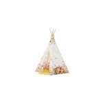 Tente tipi fleurs sauvages