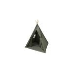 Tente tipi grise pour enfant bois fsc e
