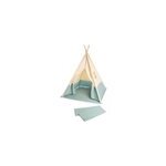 Tente 'tipi yuma' bicolore beige bleu