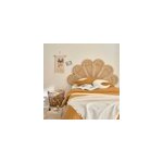 T�te de lit rotin et cannage 90 cm