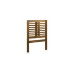 T�te de lit bois marron - on�line