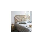 Tte de lit en rotin