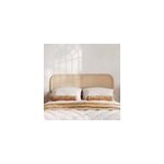T�te de lit en rotin et cannage 140 cm - na�ra