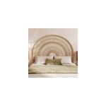 T�te de lit en rotin naturel 160 cm - ast�ria