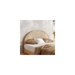 T�te de lit en rotin naturel 160 cm - madya