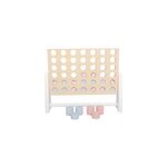 Tic tac toe jeu en bois pastel