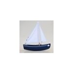 Tirot voilier sloop 21 cm coque bleu m