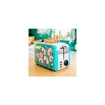 Toaster grille pain bleu turquoise