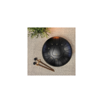 Tongue drum noir diamtre 25 cm