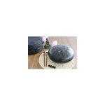 Tongue drum noir diamtre 25 cm