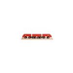Train postal en bois