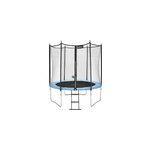 Trampoline bleu �250cm + �chelle