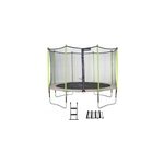 Trampoline jumpi taupe et vert 430