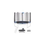Trampoline ralli bleu gris 300