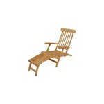 Transat pliant 153cm en teck lombok