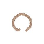 Tresse de lit b�b� en velvet cappuccino