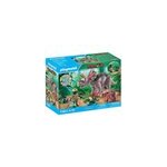 Tric�ratops b�b�, oeuf et explorate