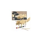 Triceratops en bois � peindre