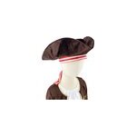 Tricorne cap'tain kidd + bandana - dguisement