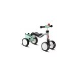 Tricycle bicolore gris menthe