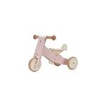 Tricycle en bois rose