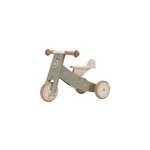 Tricycle en bois vert olive