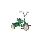 Tricycle en mtal vert avec benne