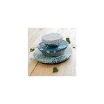 Trio charlotte alimentaire couvre plat