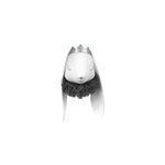 Troph�e mural lapin prince velours