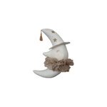 Trophée en peluche lune magique blanc Trophée en peluche lune magique blanc