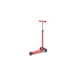Trottinette maxi micro deluxe rouge led