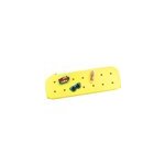 Trousse avec 3 charms - jaune