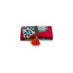 Trousse � bijoux brod�e � rouler