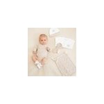 Trousseau de naissance 6 pices beige 1