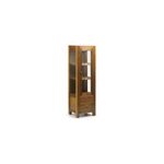Vaisselier 2 tiroirs bronze bois marron