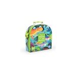 Ma valise puzzle dinosaures 104 pcs