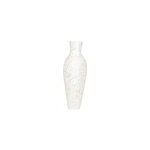 Vase blanc nacr h70cm