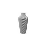 Vase design � poser spirilus blanc