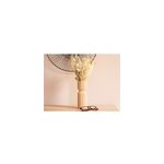 Vase diabolo - 20cm - bois clair