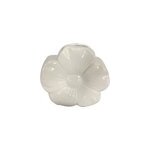 Vase fleur en porcelaine blanche