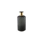 Vase noir h28cm