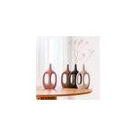 Vase soliflore rose en aluminium Vase soliflore rose en aluminium