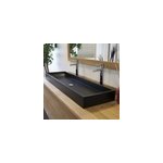 Vasque effet b�ton noir atlantica