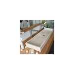 Vasque en marbre cr�me atlantica