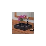 Vasque � poser en marbre noir, kalio