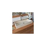 Vasque � poser en terrazzo cr�me, boreal