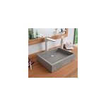 Vasque  poser en terrazzo gris, coreal