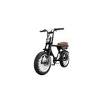 Vélo électrique biplace cargo garrett miller z pneus off road, noir Vélo électrique biplace cargo garrett miller z pneus off road, noir